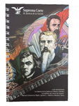 Libreta con espiral, edificio Sede o Murales