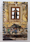 Libreta con espiral, edificio Sede o Murales