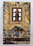 Libreta con espiral, edificio Sede o Murales