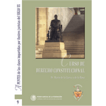 Libro Apuntes clases ilustres juristas núm. 9 Curso Derecho Constitucional