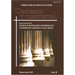 Revista criterio y conducta núm. 9 ene a Jun 2011