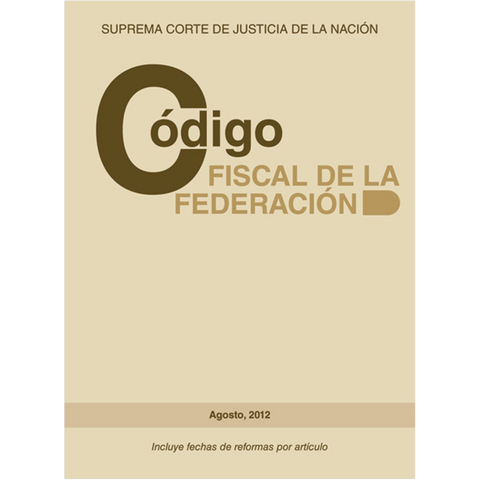 Libro Código Fiscal de la Federación (2a. Ed.)