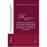 Asesorías y recomendaciones CNÉJ 13 Implicaciones que tiene hacia la Ética Judicial la aplicación de una ejecutoria de la  2a. sala SCJN 1/2013