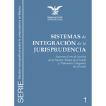 Libro. Estudios Monográficos núm. 1 Sistema de Integración de la Jurisprudencia.