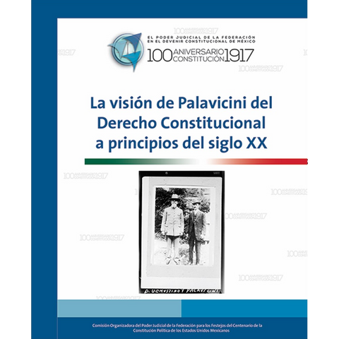 Libro. Visión Palavicini Dcho. Constitucional principios s. XX (con disco).
