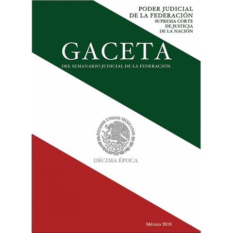 Gaceta SJF 10a. L 55, Jun 2018 (5 P)