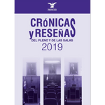 Libro Crónicas y reseñas del Pleno y de las Salas 2019
