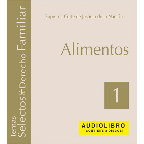 Audiolibro Temas Selectos Familiar núm. 1 Alimentos (2 discos)