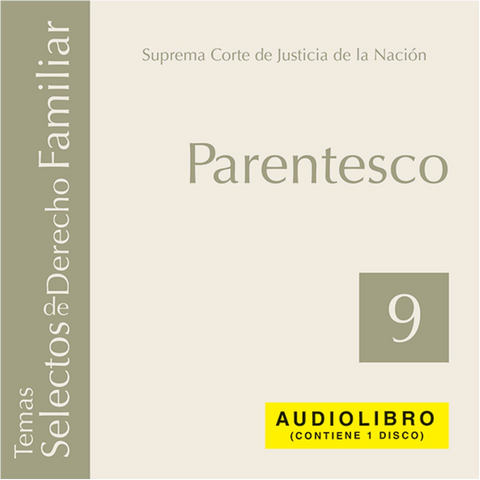 Audiolibro Temas Selectos Familiar núm. 9 Parentesco