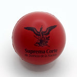 Pelota anti estrés color rojo